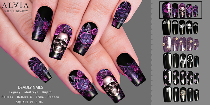 Square Deadly Nails 2.0 - 1 - Alaia Store