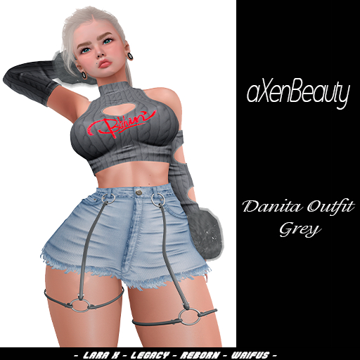 aX: Danita Outfit Grey