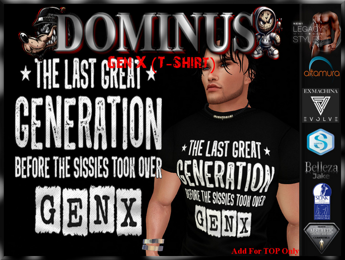 ~DOMINUS~Gen X (T-Shirt)  (ADD)