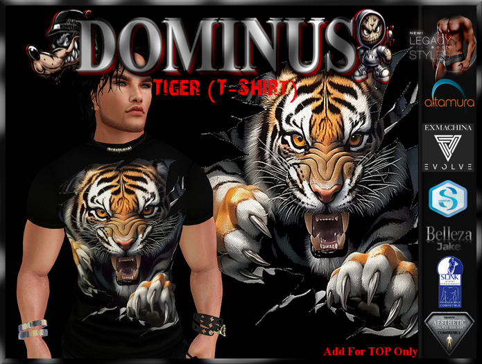 ~DOMINUS~Tiger (T-Shirt)  (ADD)