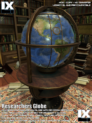 LVL9 Researchers Globe