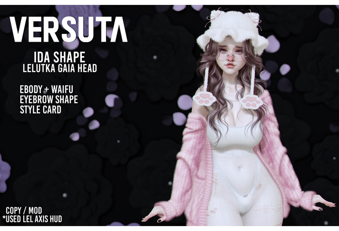 versuta. ida shape // lelutka gaia // ebody / waifu