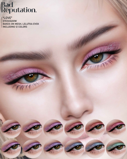 Bad Reputation - Love Eyeshadow (Pink 1) - DEMO