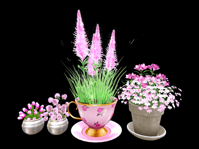 MC Spring Easter Planter Set Pink