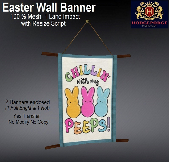 Easter Wall Banner (Style B)