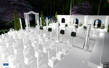 KS Wedding Venue PBR White Satin and Marble