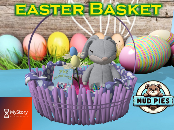 .:MudPie:. Easter Basket (Purple) 
