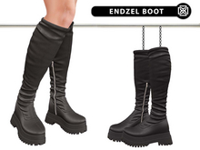 Addams - Endzel High Chunky Sole Boots #30