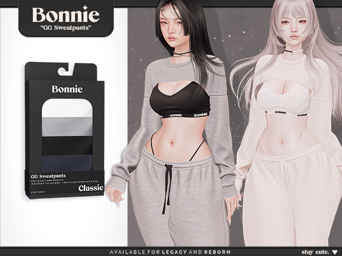 Bonnie - GG Sweatpants Classic Pack