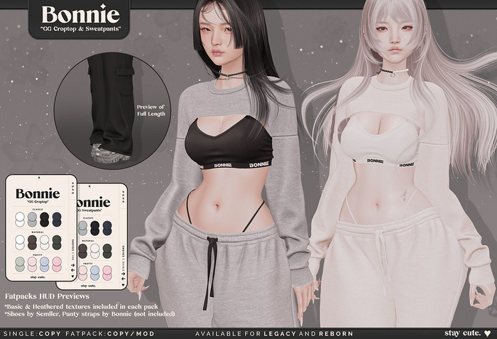 Bonnie - GG Croptop Fatpack