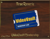 [True] Analog Youth - VideoVault Membership - Gift