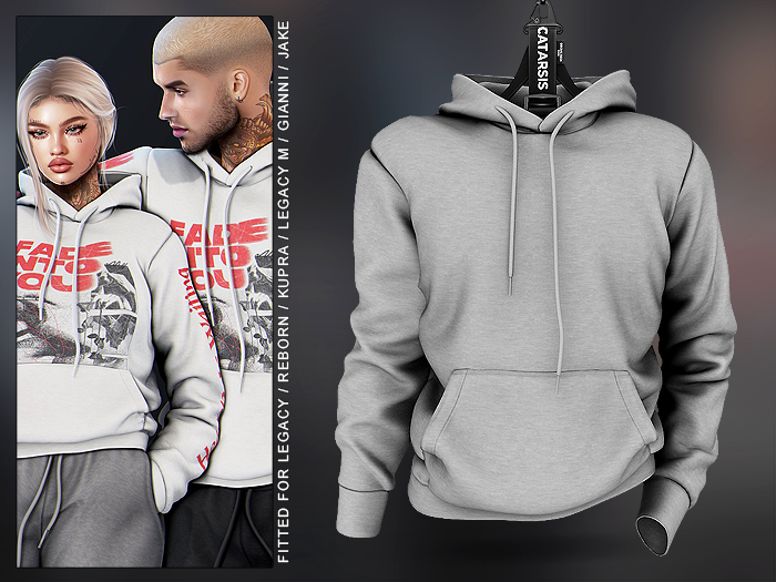 "CATARSIS" EX Hoodie - GRIS