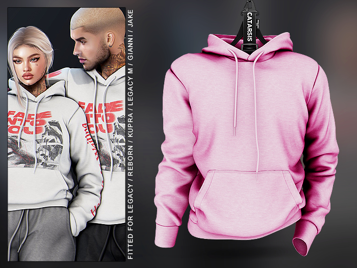 "CATARSIS" EX Hoodie - CHICLE