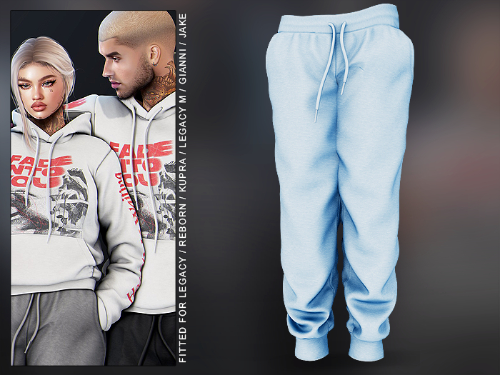 "CATARSIS" EX Joggers - AZUL