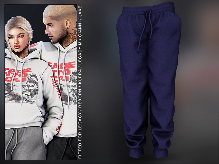 "CATARSIS" EX Joggers - MARINO