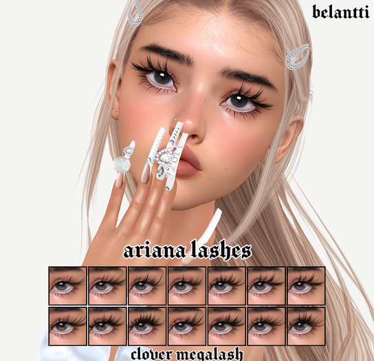 Ariana Lashes | Clover Megalash 