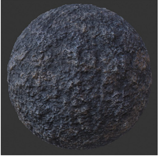 KCR Creations worn-bumpy-rock- full perm pbr