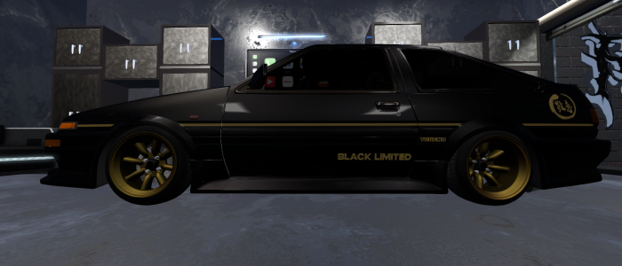 AE86 Black Limited