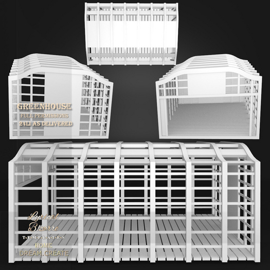 !Lyrical B!zarre Templates! - Greenhouse MESH DAE Version