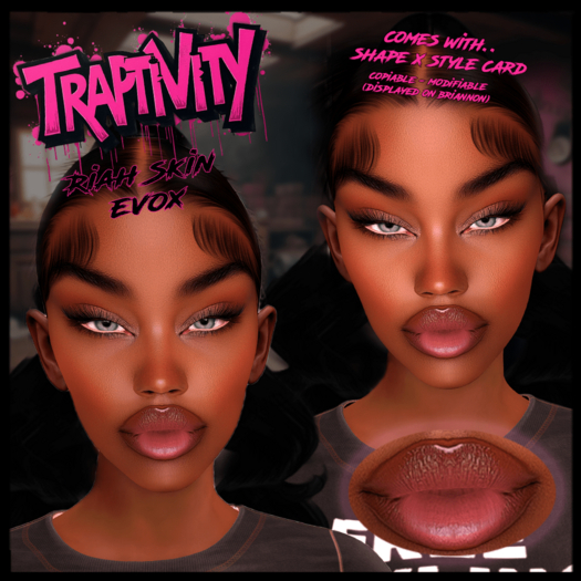 [TRAPTIVITY] - Riah Skin - SAND Tone - DEMO