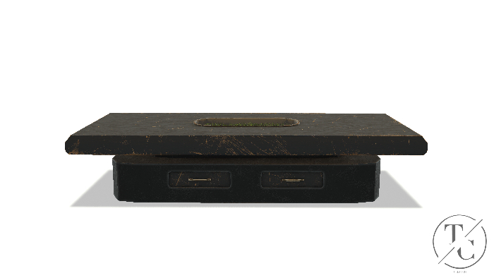 [TC] Modern table wood black add me
