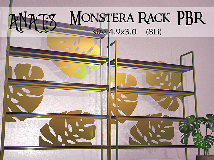 ANATiS - Monstera Rack PBR   
