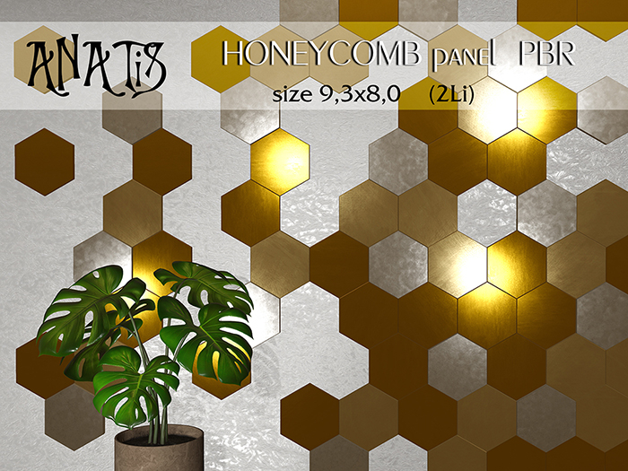 ANATiS - HONEYCOMB panel PBR 