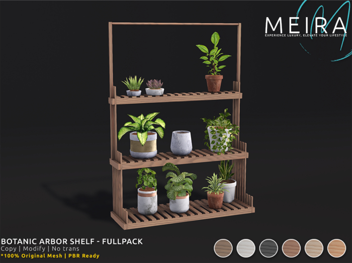 Meira Botanic Arbor Shelf - Fullpack