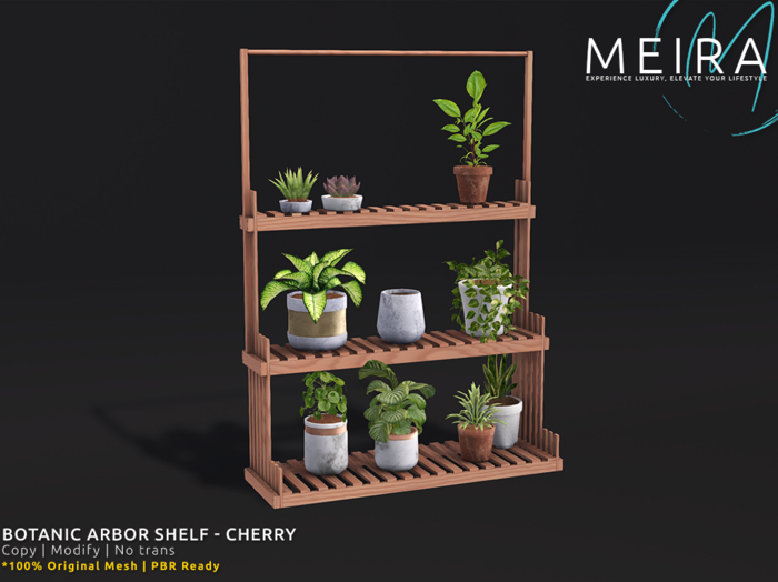 Meira Botanic Arbor Shelf - Cherry