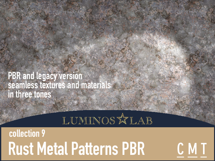 LL Rust Metal Pattern PBR (collection 9) Full Perm