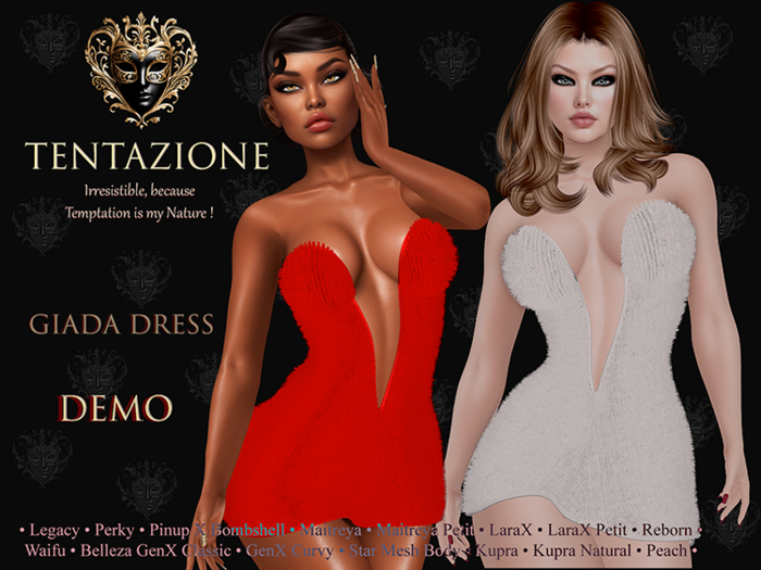 ADD ME-DEMO TENTAZIONE GIADA DRESS UNPACK