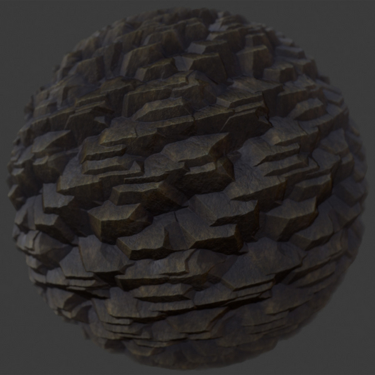 KCR Creations stylized-cliff1-  full perm pbr