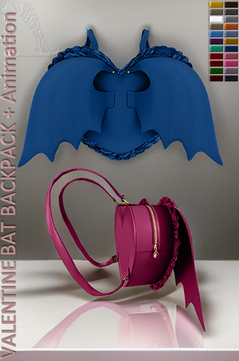 *.:Dark Cat:.*ACC- VALENTINE BAT BACKPACK