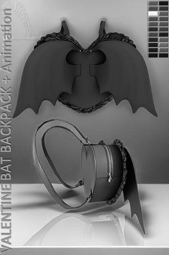 *.:Dark Cat:.*ACC- VALENTINE BAT BACKPACK DEMO
