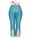 [FAME] Pants - Polly / Turquoise