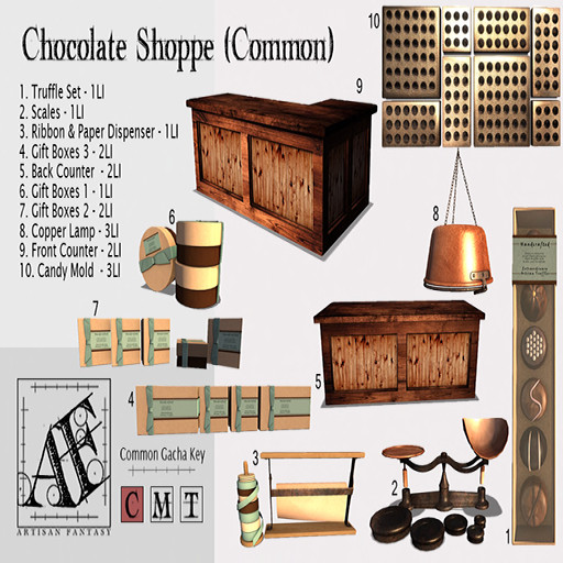 *AF* Chocolate Shoppe Truffles Set