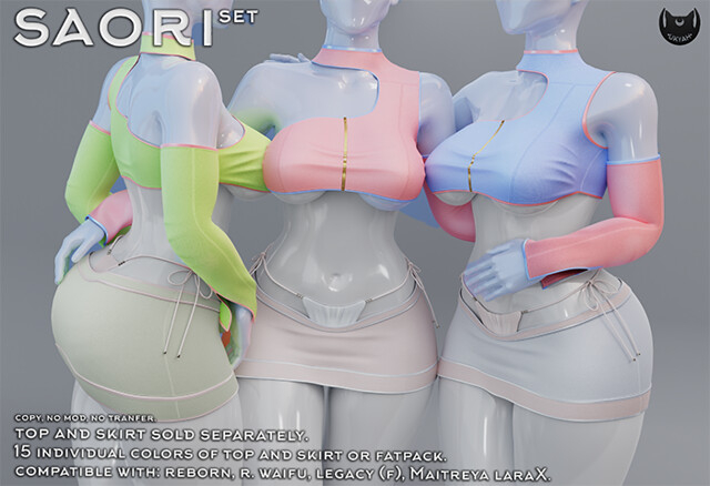 ~UKYAH~ Saori Top - Fatpack