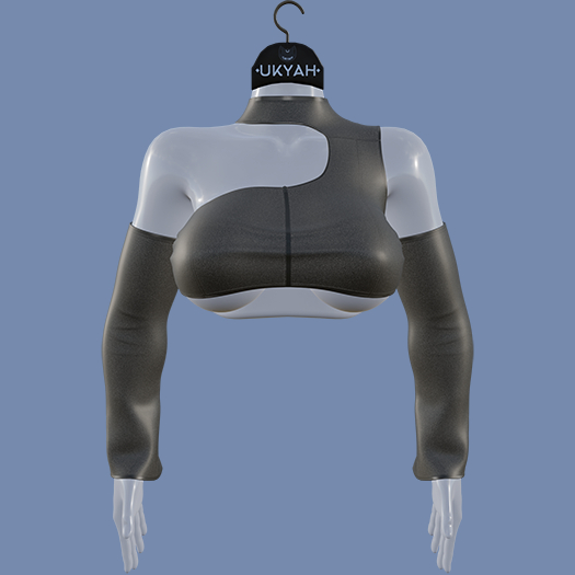 ~UKYAH~ Saori Top (15 - Black)