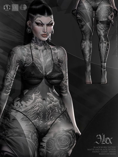 #Miss Black - Hex [FEMALE]  V3