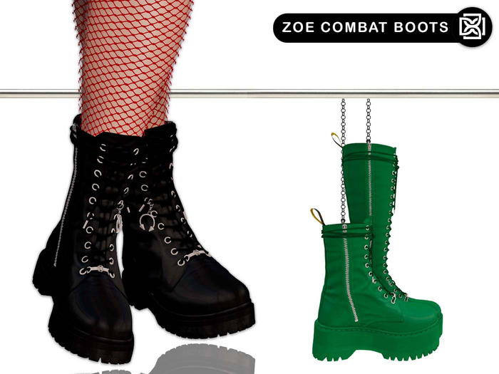 Addams - Zoe - Combat Boots #16