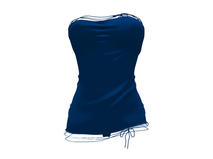 :TTC: - Twistys Bella Dress - Blue