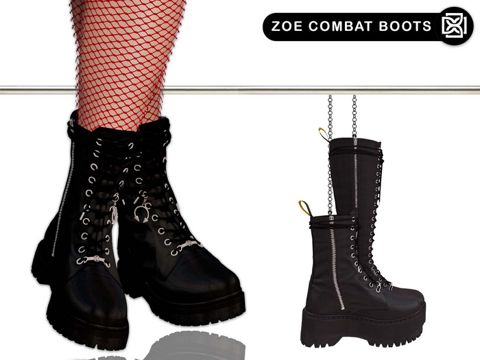 Addams - Zoe - Combat Boots #29