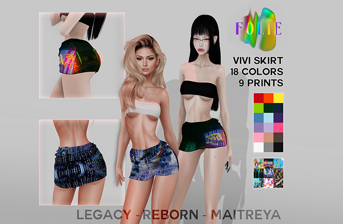 FOLIE - "VIVI SKIRT" - FATPACK 