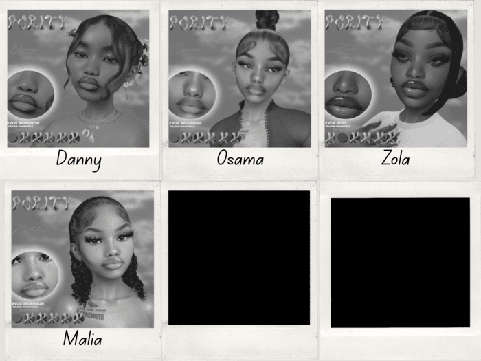 Second Life Marketplace - [P] Demo Skins Pack 2