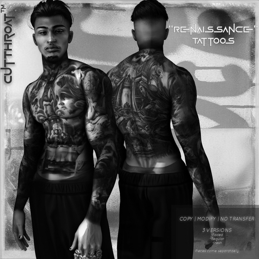 [Cutthroat™] "Renaissance" Tattoo DEMO