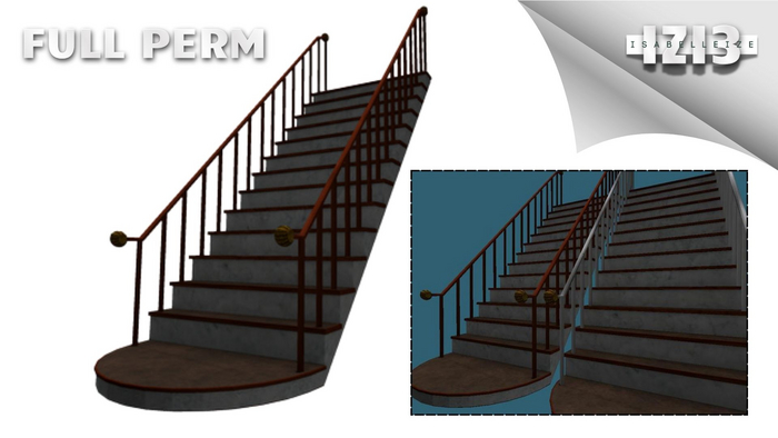 Stairs Mesh Complet 15 prim Full perm