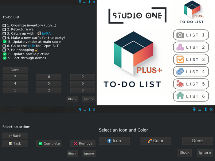 StudioOne -  To Do List (Plus+ Edition)
