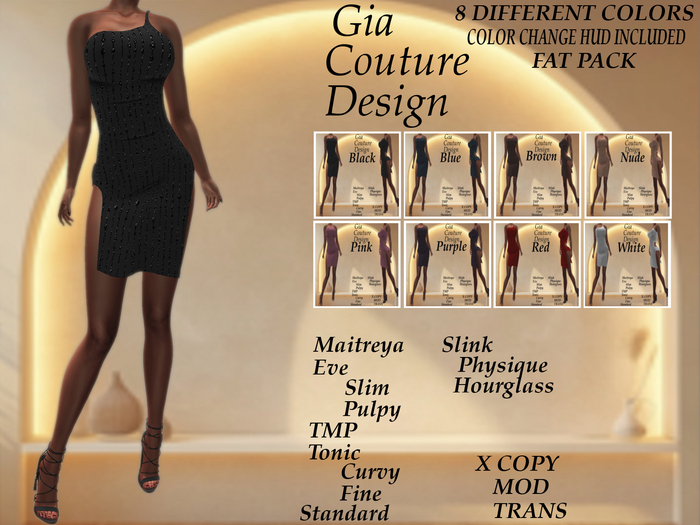"GCD" Janina Cocktail Dresses FAT PACK