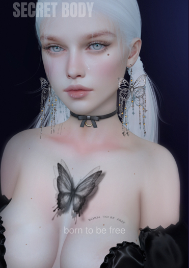 Secret Body - Butterfly Tattoo