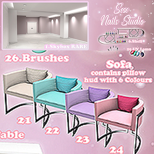 22. Sese - Nails Studio - Sofa